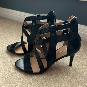 Nine West strappy heeled pump size 7.5